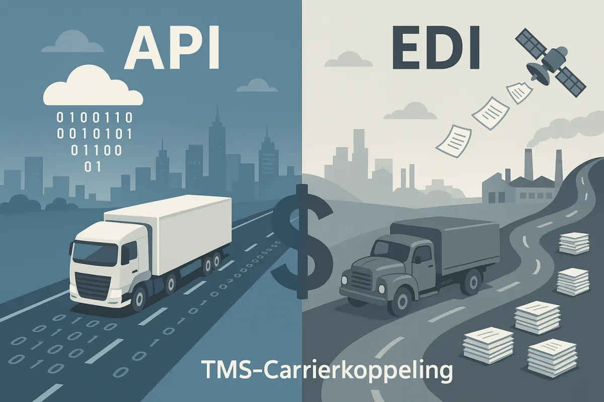API vs EDI voor TMS-Carrierkoppeling: Welke Keuze Bespaart Nederlandse Verladers Geld in 2025?