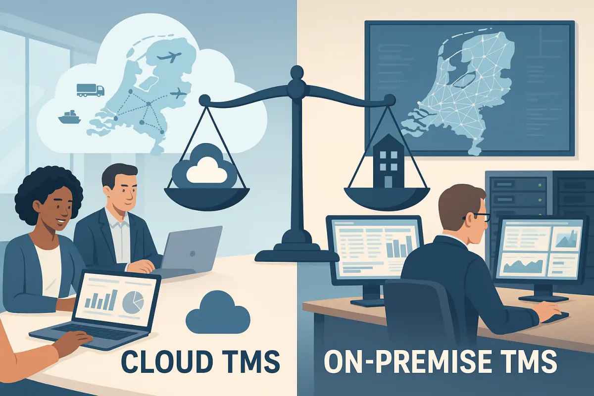 Cloud TMS vs On-Premise: Welke Keuze Past bij Nederlandse Verladers in 2025?