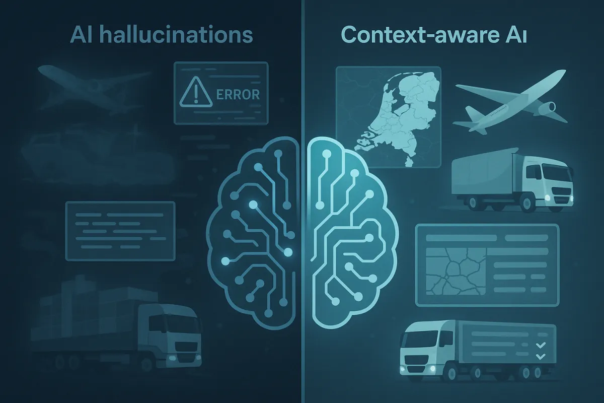AI-Hallucinaties in TMS: Waarom 47% van Bedrijven Foute Beslissingen Neemt (+ Nederlandse Veiligheidsstrategieën voor 2025)