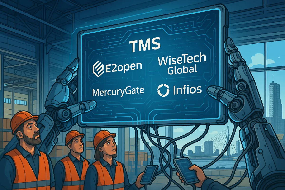 TMS Leveranciers Consolidatie 2026: Waarom Nederlandse Verladers Nu Hun Integratiestrategie Moeten Herzien (en Welke ERP-Koppelingen Het Overleven)
