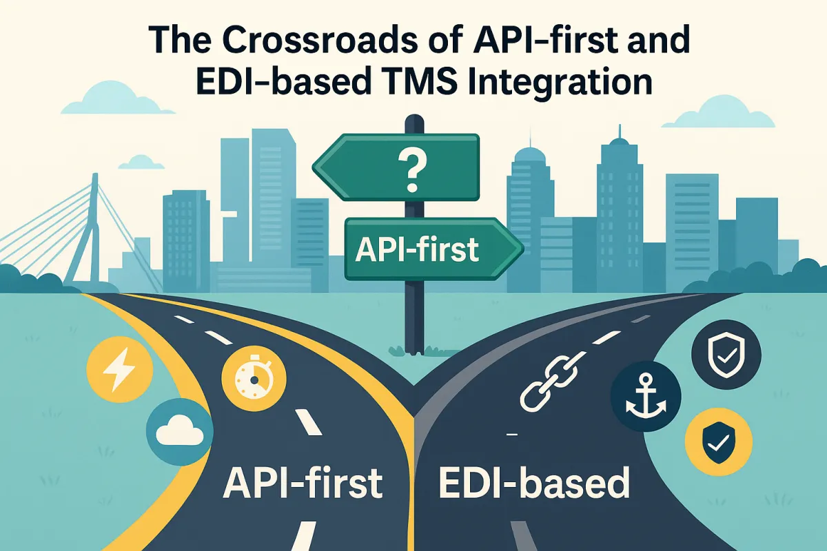 API-first of EDI-gebaseerd: De Strategische TMS-Integratiekeuze die Nederlandse MKB-bedrijven €200.000+ Integratiekosten Kan Besparen in 2026