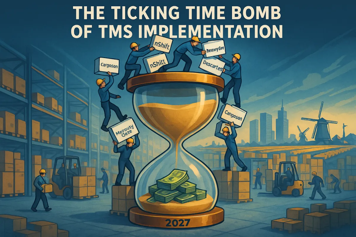 eFTI-Deadline 2027: Waarom Nederlandse Verladers Hun TMS-Implementatie Nu Moeten Starten om de €200.000+ Budgetval te Vermijden (en de 18-Maanden Roadmap die Werkt)