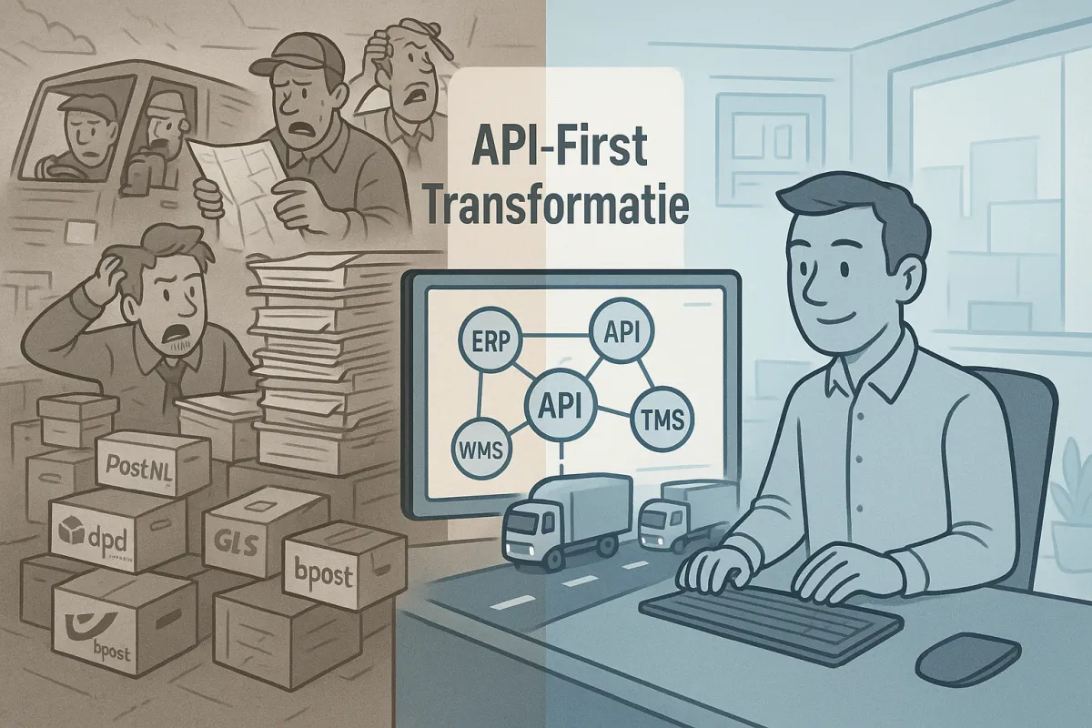 De TMS API-First Transformatie die Nederlandse Verladers Nu Moeten Maken: Waarom Vendor Consolidatie 2026 je Dwingt tot Architectuurherziening (en Welke 5 Leveranciers Echt Flexibel Zijn)