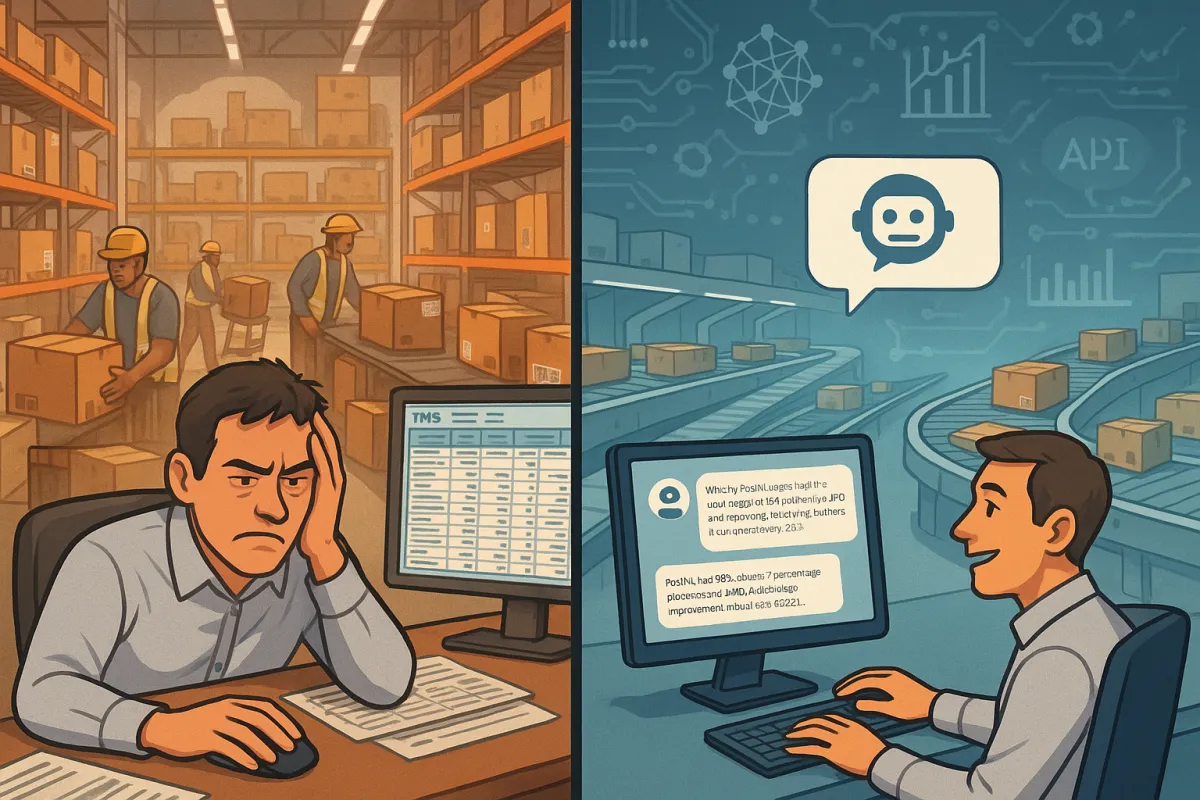 TMS ChatGPT Integratie: Waarom Nederlandse Verladers Hun Transportmanagementsoftware Keuze Nu Moeten Herzien voor AI-Aangedreven Vrachtdata Analyse (en de 5-Stappen Evaluatiemethode die Concurrentievoordeel Oplevert)