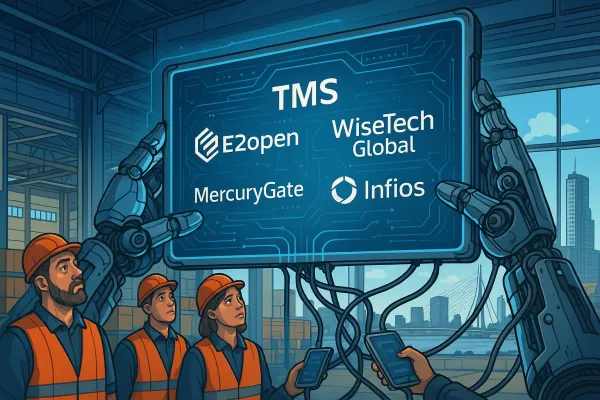 TMS Leveranciers Consolidatie 2026: Waarom Nederlandse Verladers Nu Hun Integratiestrategie Moeten Herzien (en Welke ERP-Koppelingen Het Overleven)