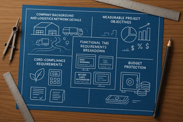 TMS RFP Schrijven in 2026: De Complete Nederlandse Gids om Leveranciers Eerlijk te Evalueren (Zonder in CSRD-Compliance Valkuilen te Trappen)
