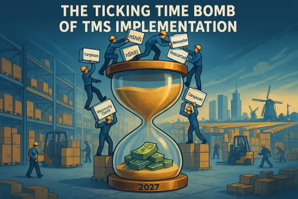 eFTI-Deadline 2027: Waarom Nederlandse Verladers Hun TMS-Implementatie Nu Moeten Starten om de €200.000+ Budgetval te Vermijden (en de 18-Maanden Roadmap die Werkt)
