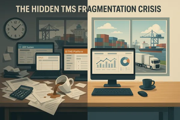 Stop Tijdverspilling: Hoe Nederlandse en Belgische Logistiek Teams de Verborgen TMS Systeem-Fragmentatie Crisis Oplossen die 68% van Werkdag Vernietigt